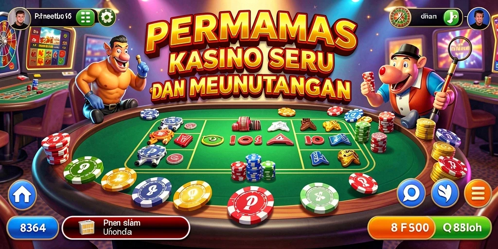 Tampilan gameplay yang menarik dan mengasyikkan dalam 8364.