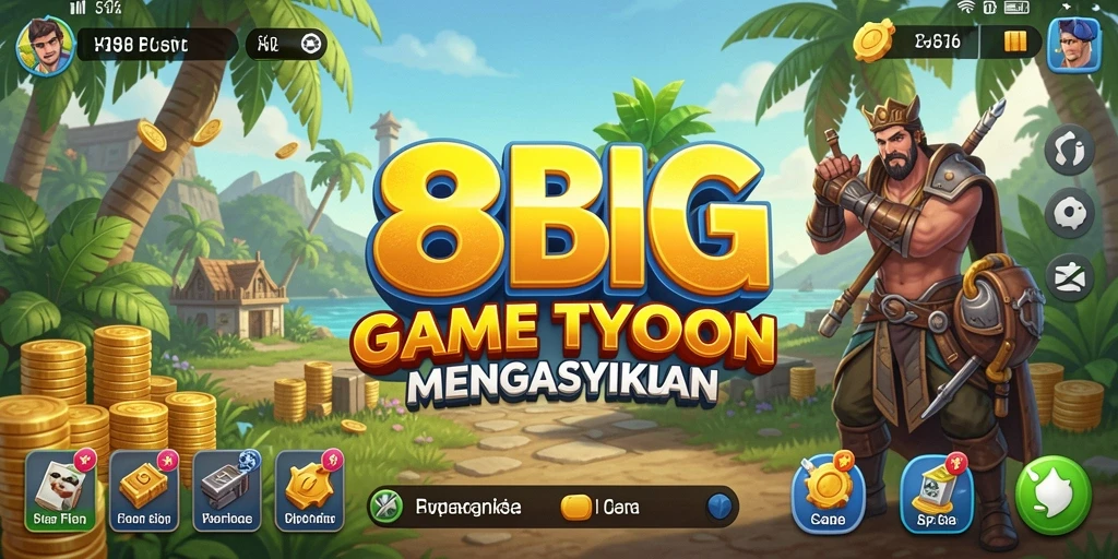 Screenshot gameplay <strong>88BIG</strong> menampilkan aksi menarik dalam membangun bisnis.