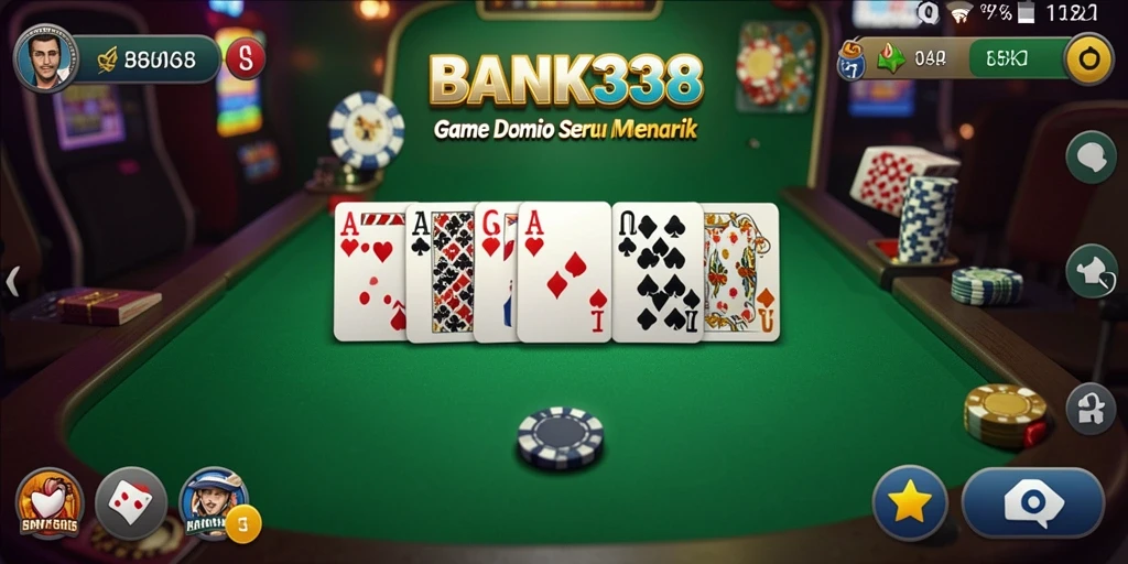 Tampilan gameplay utama BANK338 yang menarik dan seru.