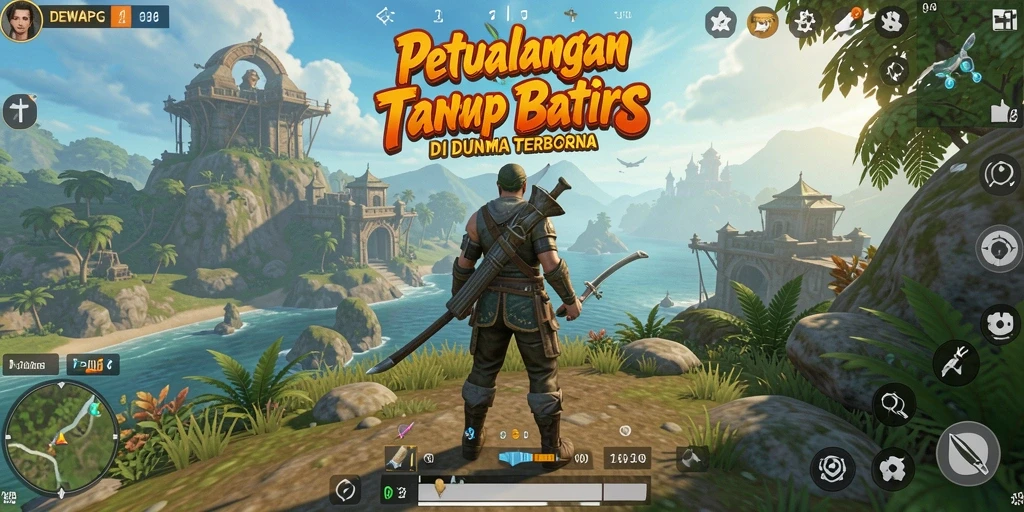 Gameplay menakjubkan dalam dunia terbuka DEWAPG.