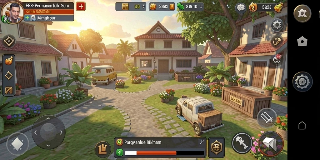 Tampilan gameplay E88 yang menarik dan adiktif.
