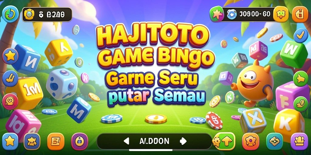Tampilan gameplay Bingo menarik di HAJITOTO.