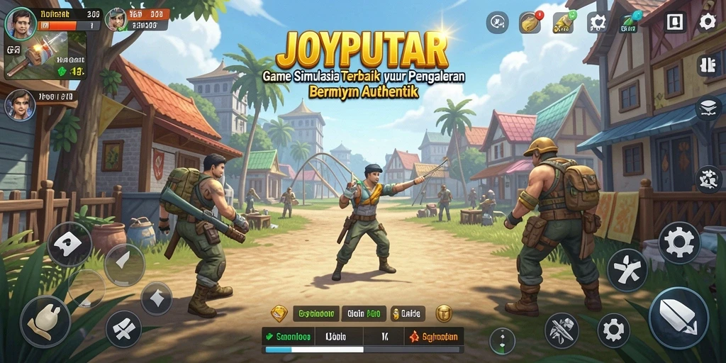 Gameplay menarik dalam JOYPUTAR dengan interaksi dinamis.