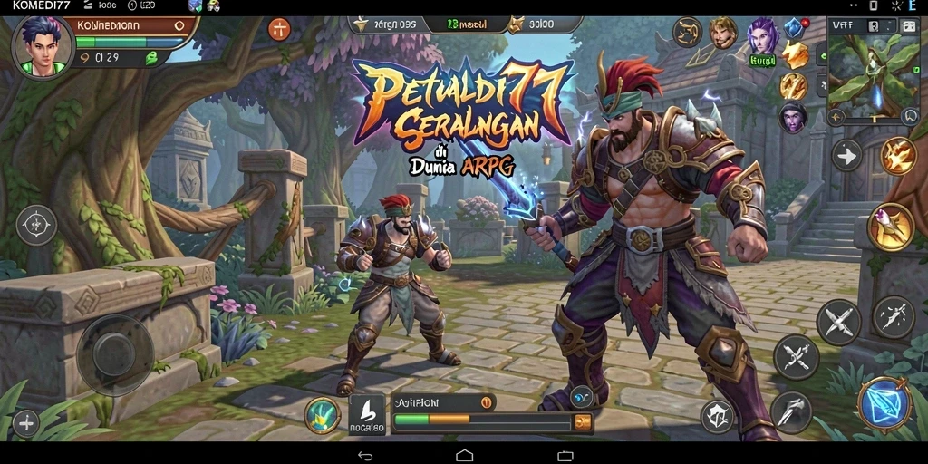 Tampilan gameplay KOMEDI77 yang seru dan penuh aksi.