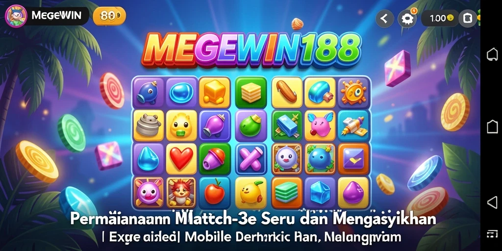Tampilkan gameplay seru dalam MEGEWIN188 yang memikat.